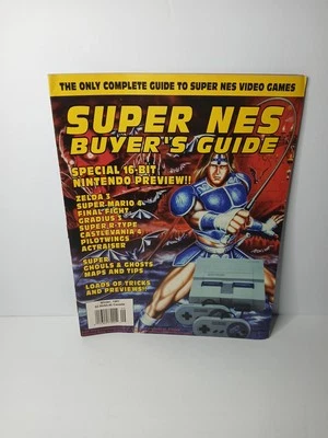 Revista Super NES Buyer's Guide Invierno 1991 - Snes, Castlevania 4 - Zelda Mario Foto 1 de 4