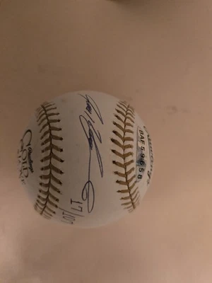 Ivan Rodriguez Autograph Baseball Limited Edition 17 Of 107 Made - Image 1 of 4