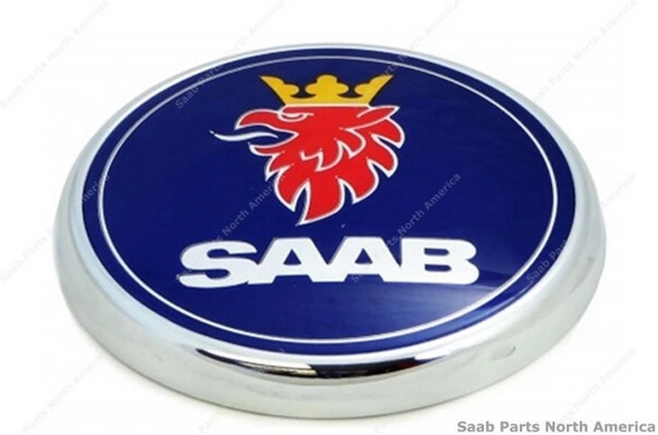 Emblema genuíno da tampa da caçamba Saab para 2010-2011 Saab 9-3X 12844160-AR - Imagem 1 de 1