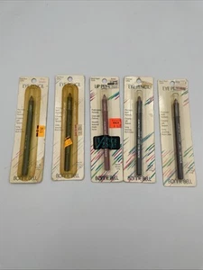 5 NOS Bonne Bell Eye Pencil/Lip Pencil Slate Blue/soft Black/baked Apple/Plum+ - Picture 1 of 15