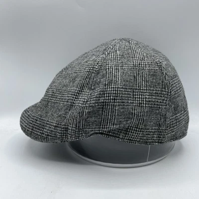 Gorra Banana Republic Newsboy Adulto S/M Sombrero Plano Gris Cabbie Cab Driver Hiedra Para Hombres Foto 1 de 4