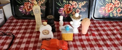 A  Selection of 8  Vintage Avon Bottles of various themes, vintages and purpose - Image 1 of 4