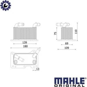 OIL COOLER ENGINE OIL CLC 323 000P FOR VOLVO V90II/XC90II/V60II/XC60II 2.0L - Picture 1 of 16