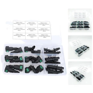 Durable Fuel Line Connector Kit, 24PCS Assorted Sizes - Prevents Cracks & Leaks - Bild 1 von 6