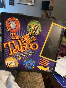 The Big Taboo Gioco da Tavolo 2007 Hasbro COMPLETO - Foto 1 di 2
