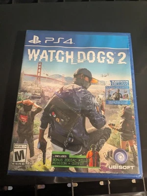 Watch Dogs 2 PlayStation 4 US Version Sealed PS4 Brand New - Image 1 of 2