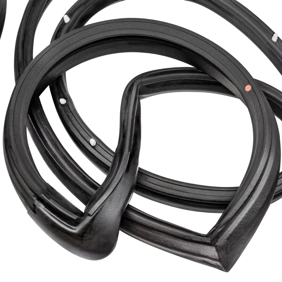 Metro Rear Molded Door Seals For 1978-1986 Buick Regal & 1982-1986 Buick Century - Image 1 of 1