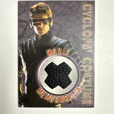 Tarjeta de disfraz de Cíclope de X-Men Movie Memorabilia Topps 2008 Foto 1 de 2