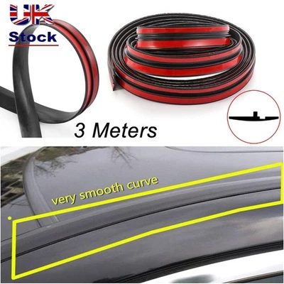 Rubber Front Rear Windshield Car Trim Weatherstrip Edge Protector Seal Strip - Image 1 of 4