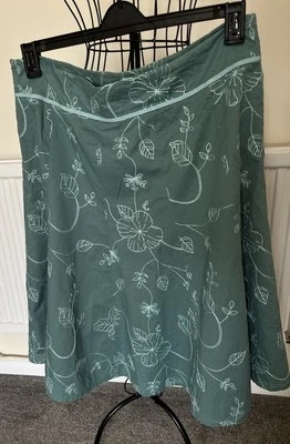 John Lewis Anyday Floral Midi Skirt Size 16 - Image 1 of 4