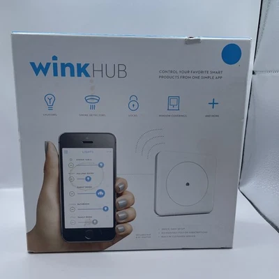 Wink Hub 1 PWHUB-WHQ1 Smart Home Control App Bluetooth WiFi! Foto 1 de 4