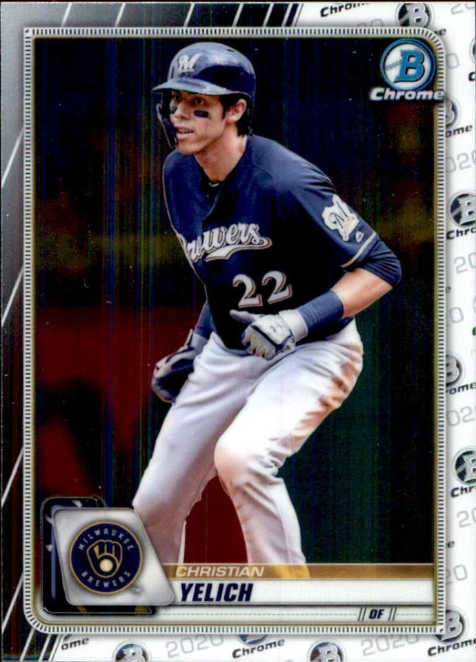 2020 Bowman Chrome Base or Insert MLB Baseball Cards Pick From List - Image 1 of 1