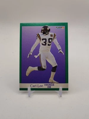 1991 Fleer #285 Carl Lee - Image 1 of 2