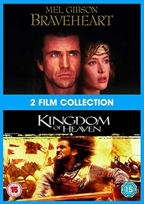 Braveheart/Kingdom Of Heaven [DVD] [2017] - DVD  YMVG The Cheap Fast Free Post - Image 1 of 2