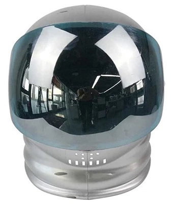 Casco de astronauta plateado - espacio - plástico - accesorio de disfraz - talla única Foto 1 de 2