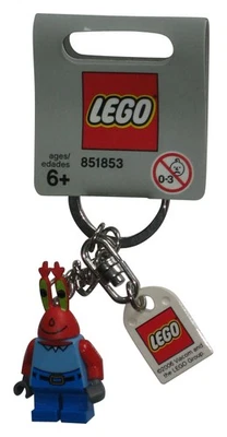 LEGO Spongebob Squarepants Mr. Krabs MiniFigure Keychain 851853 - Image 1 of 2