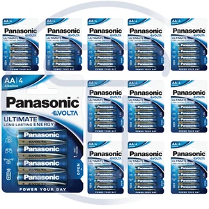 Confezione di 12 blister da 4 pile alcaline 1,5V Panasonic "Evolta" - stilo, AA - Imagen 1 de 3