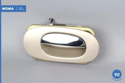 98-03 Jaguar X308 XJ8 XJR Manija de puerta exterior pasajero trasero derecho beige OEM Foto 1 de 4