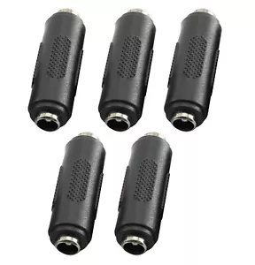 InstallerCCTV 2.1mm X 5.5mm DC Power Cable Female to Female Couplers, Pack of 5 - Picture 1 of 4