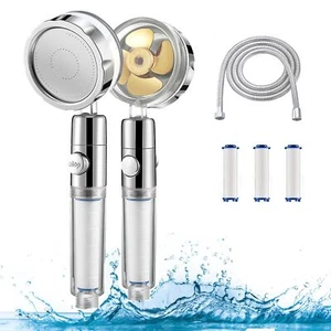 Shower Head, Handheld, Pressure Booster Shower Head, Low Water Pressure, _ - Picture 1 of 8