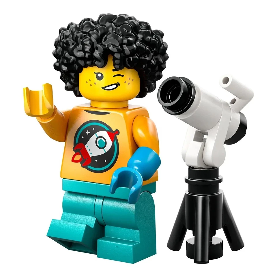 Lego 71048 Series 27 Collectible Minifigure #4 Astronomer Kid - Image 1 of 1
