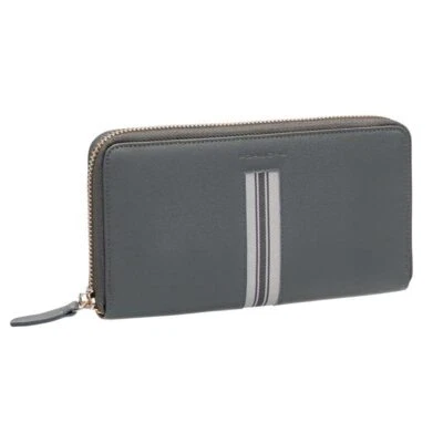 Cartera Larga Producto Oficial Porsche Heritage Cuero Gris PORSCHE Foto 1 de 2