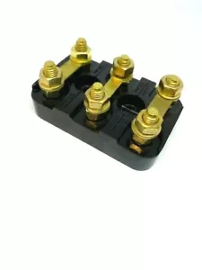 Bloque de terminales de motor 6 mm diámetro 6 pines 70x45 mm - Imagen 1 de 7