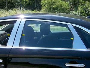 Stainless Chrome Pillar Posts 6PCS QAA Window Trim FOR Cadillac XTS 2013-2019 - Picture 1 of 4