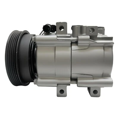 Восстановленный компрессор переменного тока RYC EG187 подходит для Hyundai Santa Fe 2,4 л 2001 2002 2003 2004 - Изображение 1 из 4