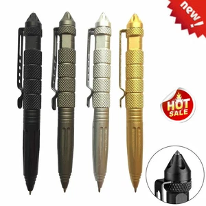 4 Farben Tactical Pen Self Survival Emergency Gear Pen Glass Breaker Security
