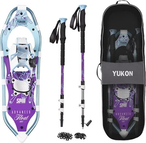 Yukon 825 Float Spin Womens Advanced Snowshoe Kit 8 x 25 in.  150-200lbs - Picture 1 of 6
