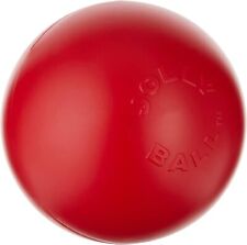 Jolly Pets Push-n-Play Ball Dog Toy, 4.5 Inches/Small, Red