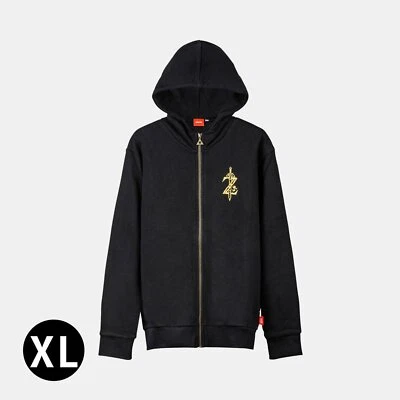 Legend Of Zelda Edición Limitada Sudadera con Capucha Negra Talla XL Nintendo Store JAPÓN  - Imagen 1 de 3