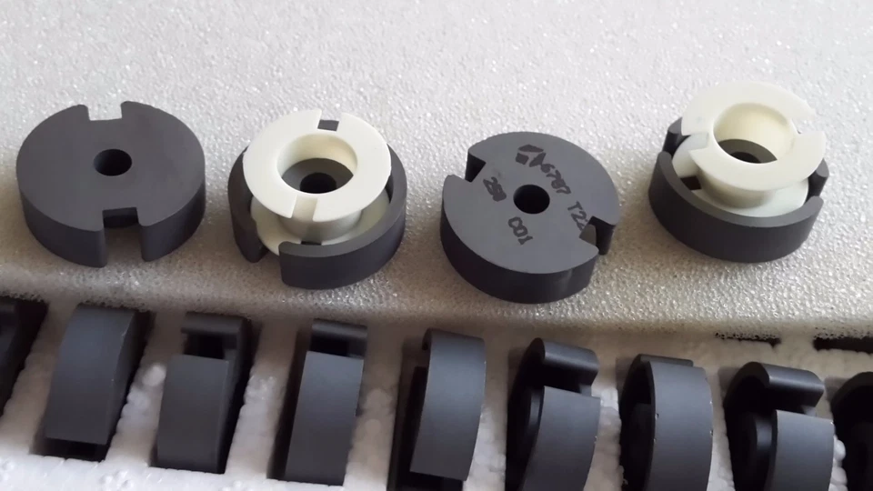 8x Ferrite Core Kit  P22x13  POT2213  LCC THOMSON POT  AL250 T22 + soil former - Image 1 of 4