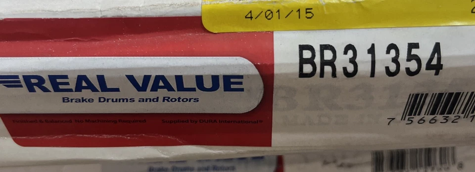 Front Brake Rotor - 2004-2005 Acura Real Value BR31354 - Image 1 of 1