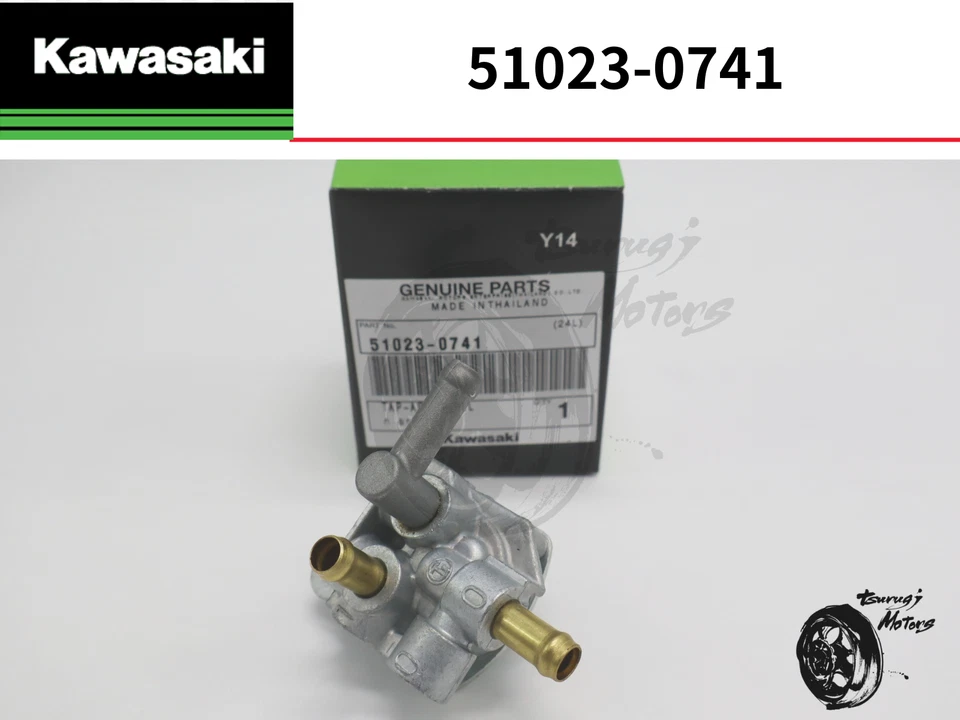 Válvula de combustible para tanque de gasolina KAWASAKI KLX250S KLX250SF Petcock 51023-0741 OEM nueva Foto 1 de 4