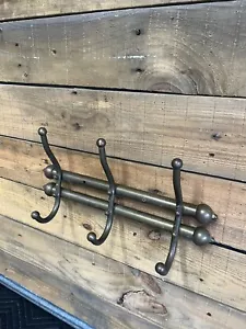 Appendiabiti vintage ottone barbiere epoca metà secolo - Foto 1 di 4