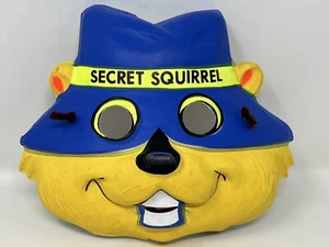 VINTAGE 1965 SECRET SQUIRREL BEN COOPER HALOWEEN Mask Only, Missing It’s String - Picture 1 of 8