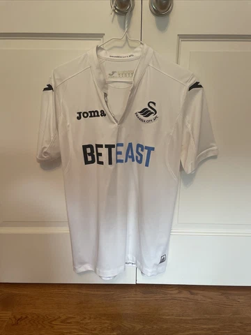 Swansea City 2016-17 Home Jersey #7: Adult Size Small Cover