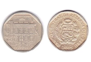 Perú 1 Nuevo Sol 2015 Casa Nacional De Moneda 2015 - Imagen 1 de 1