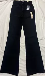 Women's Universal Thread High-Rise Flare Jeans Size Black Fitted Hip and Thigh - Picture 1 of 44