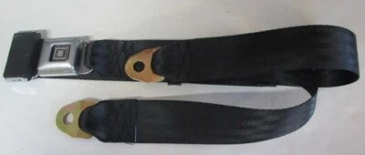 Repuesto de cinturón de seguridad negro para GM Buick, Chevrolet, Oldsmobile, Pontiac 60" Foto 1 de 4