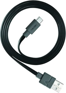 2 Pack Ventev USB-A to USB-C 3.3 ft Charge-Sync Wire Cable Universal Phone Black - Picture 1 of 2