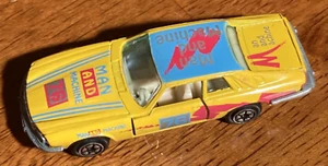 Yatming Diecast Yellow Jaguar XJS No. 1076 Opening Doors Man And Machine #76 - Picture 1 of 7