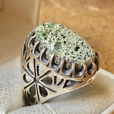 Anillo de ágata para hombre hecho a mano de plata de ley 925 joyería islámica idea de regalo Foto 1 de 4