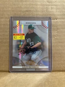 David Bromberg 2008 Donruss Playoff Auto /999 #71 - Picture 1 of 2