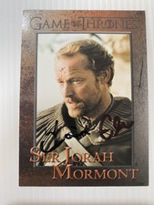 Iain Glen AUTOGRAPH Signed Jorah Mormont Card - Game Of Thrones - COA Iain Glen AUTOGRAPH Signed Jorah Mormont Card - Game Of Thrones - COA