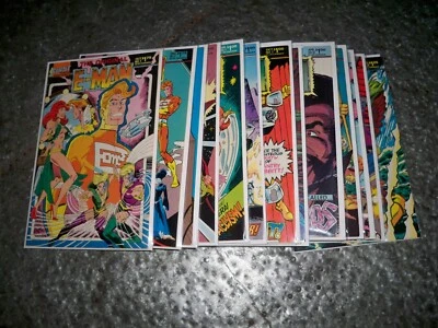 The Original E-Man #1-7 & 1-25 Full Runs 1983 Lot of 32 First Comics HIGH GRADE - Image 1 of 4