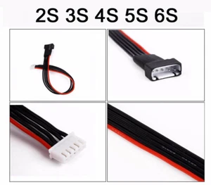 ✅ 1-10 St.  2S 3S 4S 5S 6S Balancer Silikon Kabel JST XH Lipo 20cm Verlängerung - Bild 1 von 6