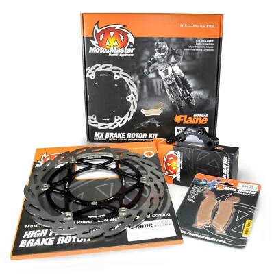 Kit de disco de freno delantero Moto Master Flame 260 mm para Honda CR 80 1996-2002 Foto 1 de 2